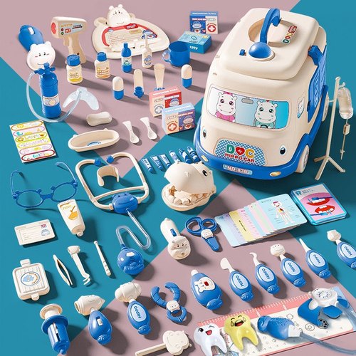 儿童仿真过家家医生收纳盒玩具