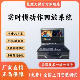 实时慢动作回放系统体育赛事游戏直播户外活动多路视频回放设备