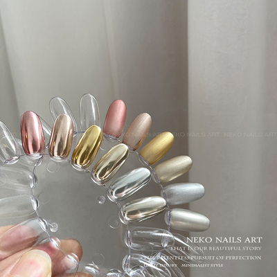 NEKONK涩味风6色镜面美甲魔镜粉