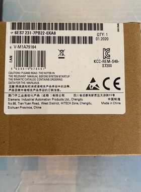 山东新华脉动真空灭菌器XG1.D西门子温度模块6ES7231-7PB22-0XA8