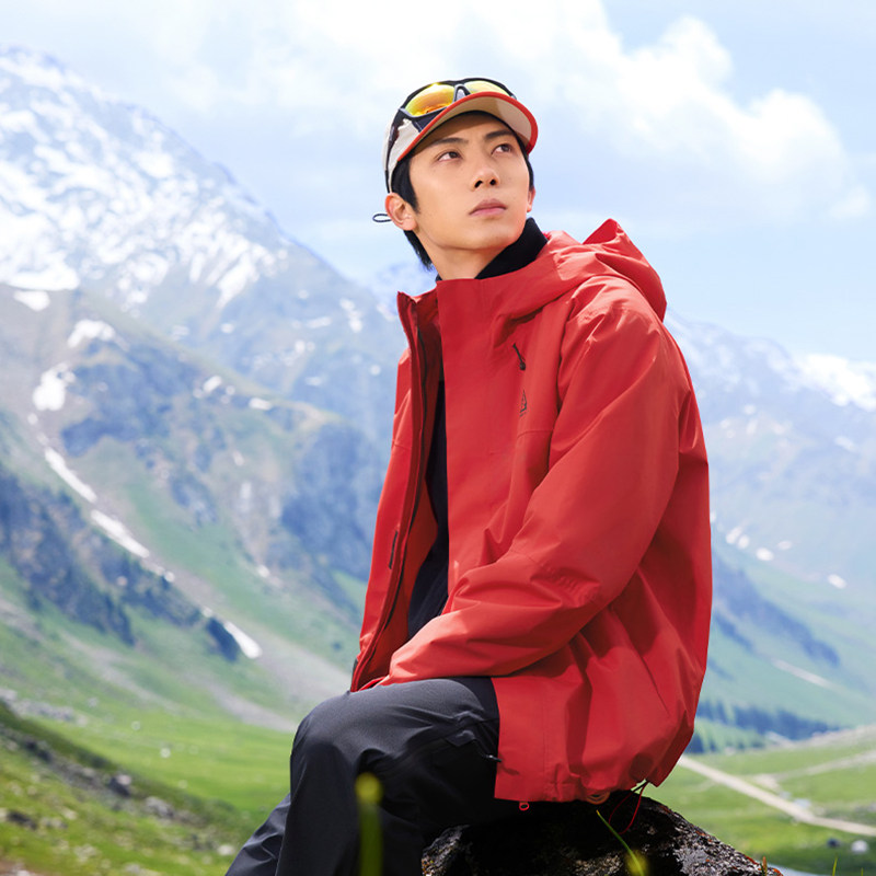 361冲锋衣男女同款2025新款户外登山外套三合一防风防水上衣情侣