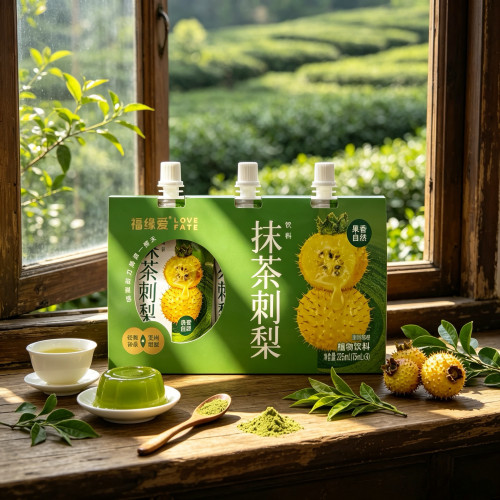 贵州特产铜仁抹茶刺梨饮料225ml健康零食分享装节庆伴手礼维c饮料