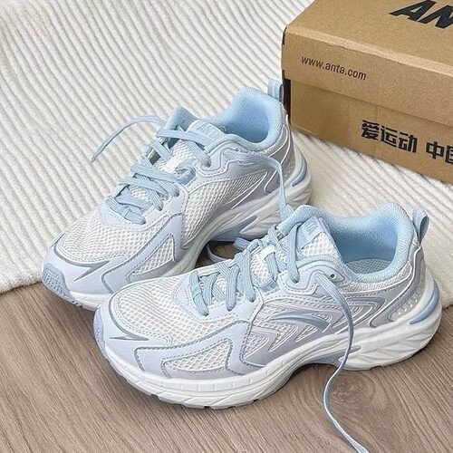 Anta安踏AT959潮流复古运动防滑透气轻便回弹低帮女子休闲跑步鞋