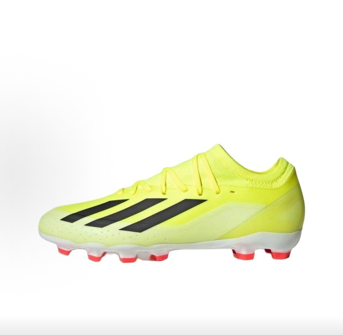 adidas X CRAZYFAST  AG（胶质短钉）足球鞋 男女同款 黄色IF0696