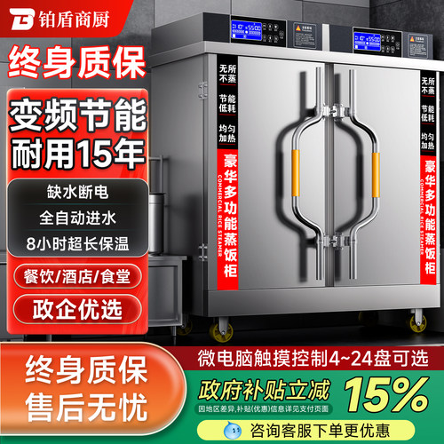 【15%政府补贴】双门蒸饭柜商用