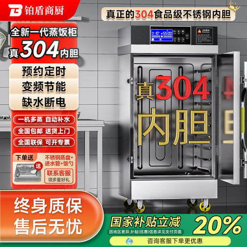 年销10万+304内胆蒸饭柜商用蒸箱