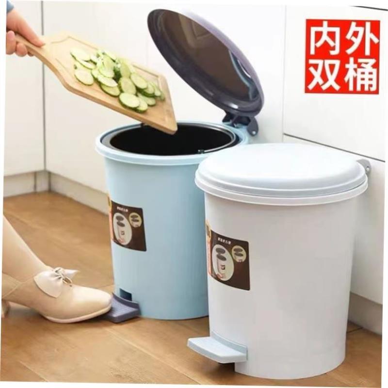 Garbage can toilet trash can kitchen Dustbin with cover bin