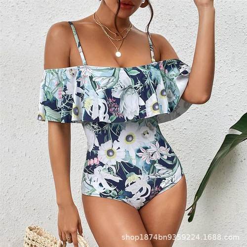 swimsuit for women swimming suit bikini swimwear 连体泳衣女