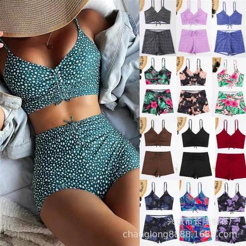 swimsuit for women swimming suit bikini swimwear 分体泳衣女