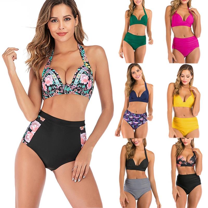 swimsuit women bikini swimming suit 比基尼女温泉游泳衣分体式