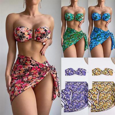 swimsuit women swimming suit for bikini 分体泳衣女款比基尼