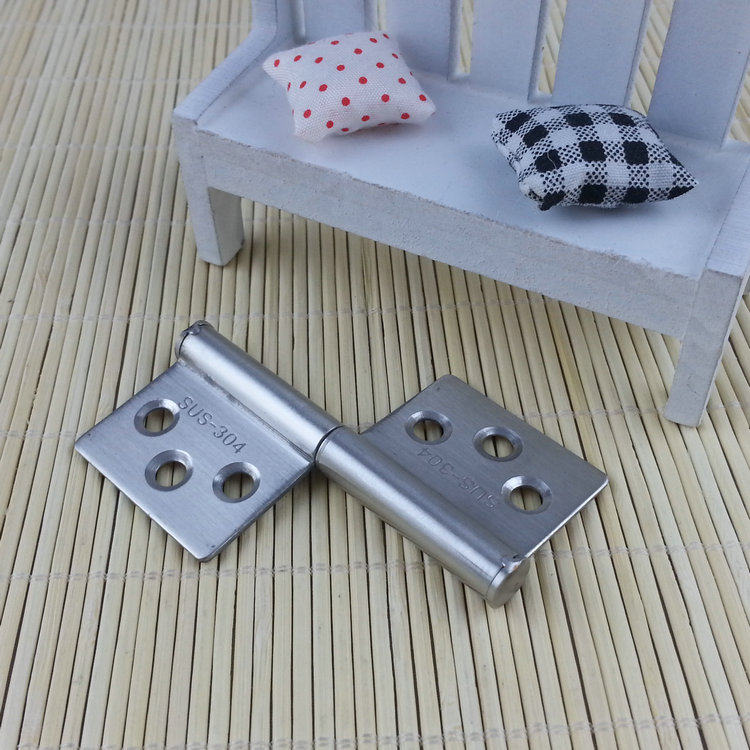 304不锈钢3寸脱卸合页3寸合页 304不锈钢旗形合页 1.5mm厚一只价