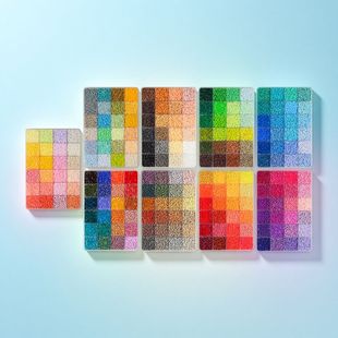 拼拼豆豆补充包融合豆套装补充包2.6mm小豆全色系mard同色号拼豆