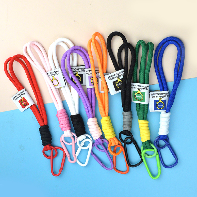 尼龙编织绳登山扣包钥匙扣挂件