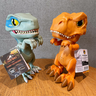 侏罗纪迅猛龙暴龙儿童恐龙礼物玩具声光英国音效男孩酷帅可爱仿真