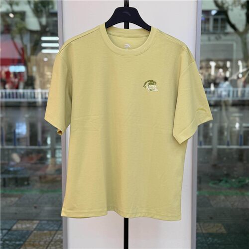安踏运动王一博同款ICONIC系列丨男子夏季凉感抗菌T恤 152628115