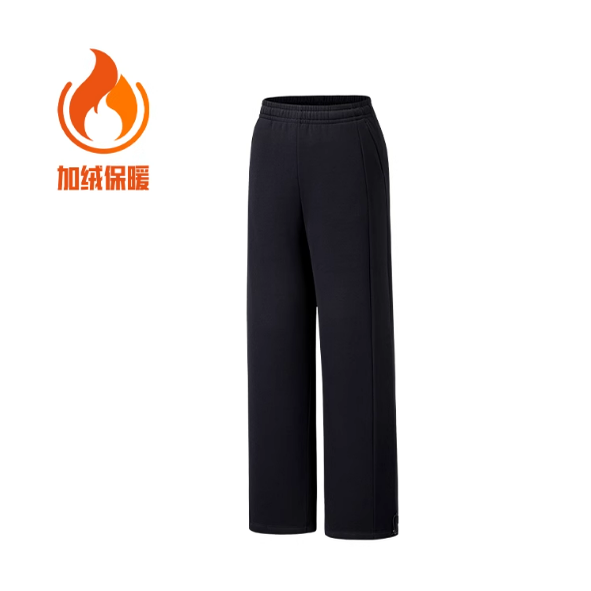 ANTA/安踏女子冬季新款加绒卫裤