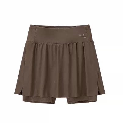 安踏莱卡跑步裙裤 | 防走光运动半身裙女夏季弹力跑步裙162635201