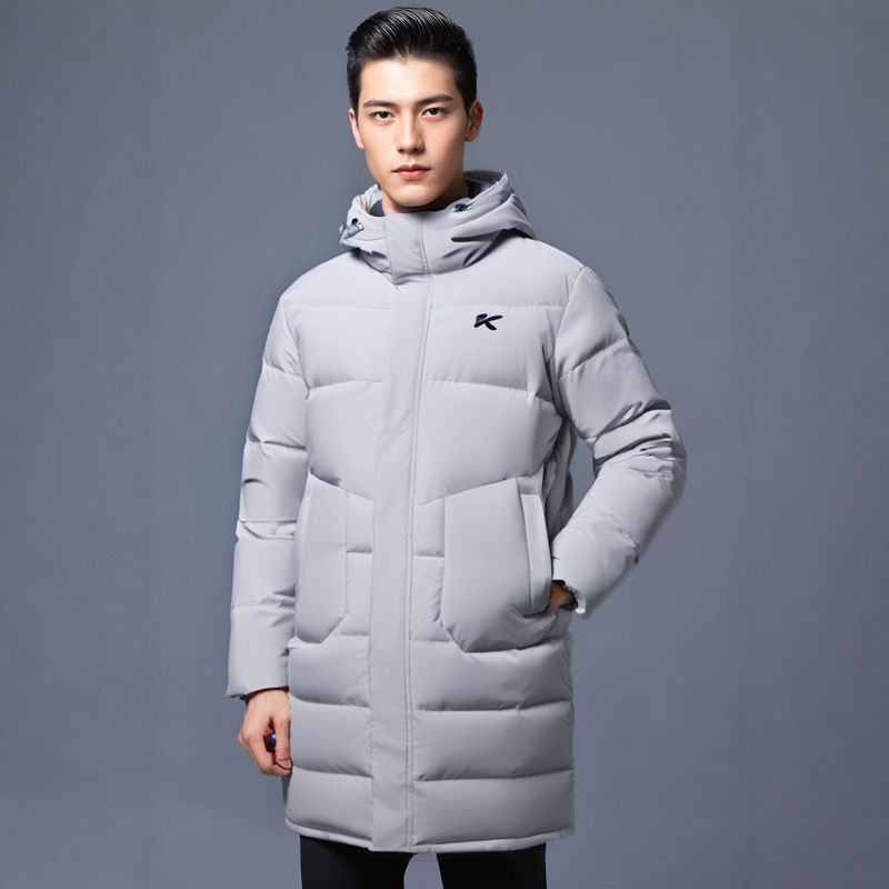 ANTA/安踏保暖防泼水连帽男子