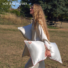 Not Just Pajama Pony小马系列22姆米真丝幸运符枕套