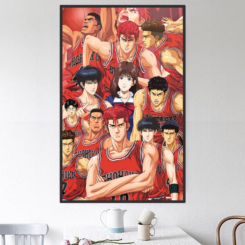 卡通动漫灌篮高手樱木花道钻石画满砖石画手工十字绣卧室客厅礼物