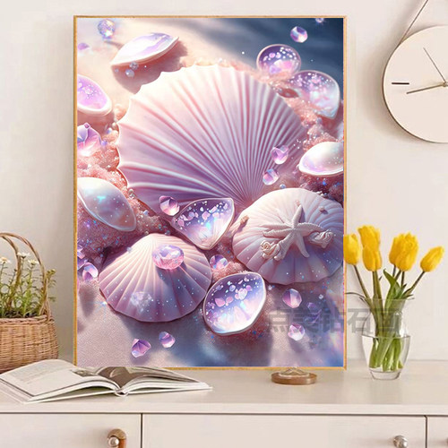 风景钻石画手工DIY贴客厅