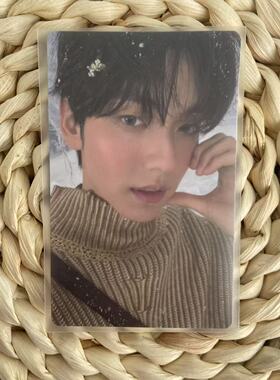 TXT 崔秀彬日咖入会礼誓CHIKAI小卡 雪地比心彬崔秀彬