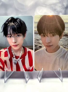 能得志勇小卡正品nct wish kms新春特典卡片 v2红毛衣U+樱花U包邮