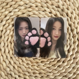 宝怪 yg线下玫瑰日幸运卡 BABYMONSTER 猫爪娴猫爪贤小卡