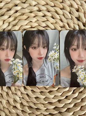 (G)I-DLE 宋雨琦K4签售线下小卡 solo2 捧花琦周边专辑卡
