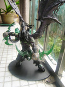 包邮 游戏周边动漫玩具公仔手办魔兽世界dc5代 恶魔形态伊利丹 摆件