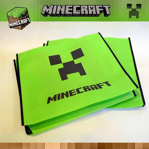 我的世界Minecraft 苦力怕手提袋环保袋购物袋礼品袋 游戏周边