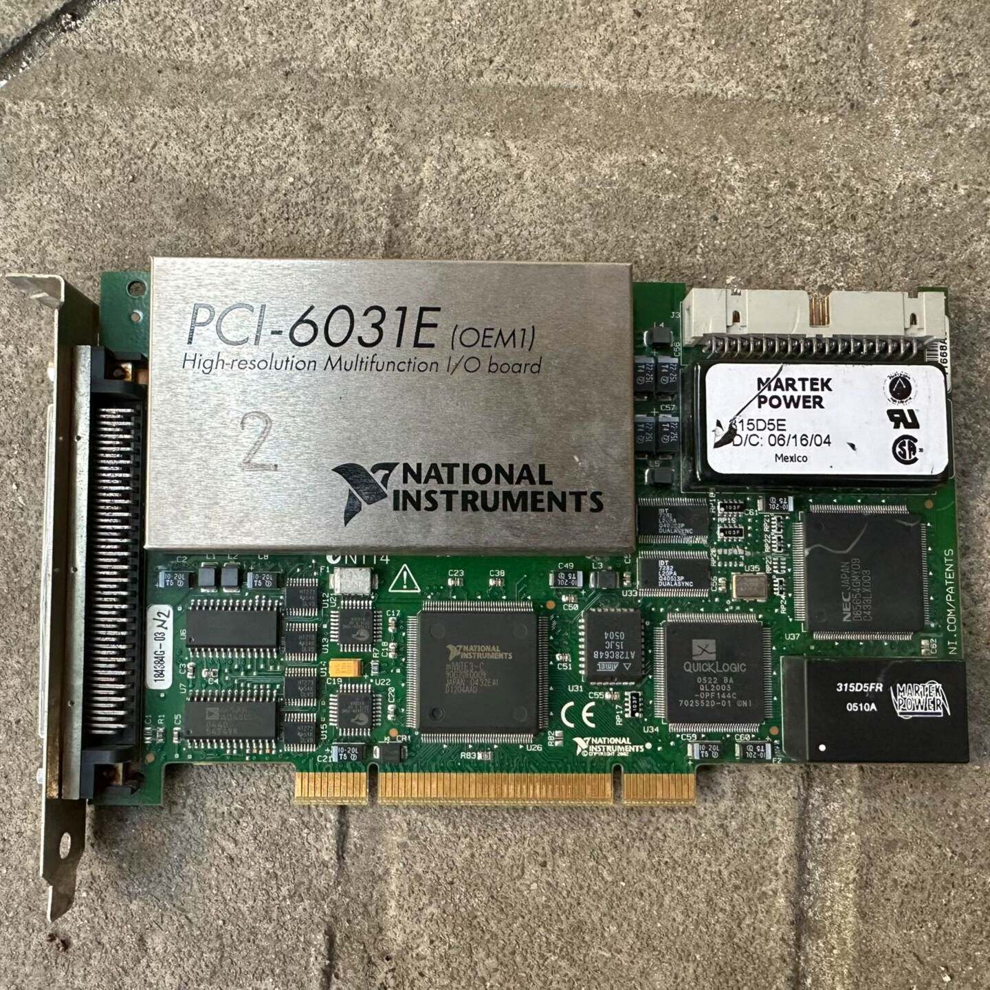 可维修 PCI-6031E 采集卡议价