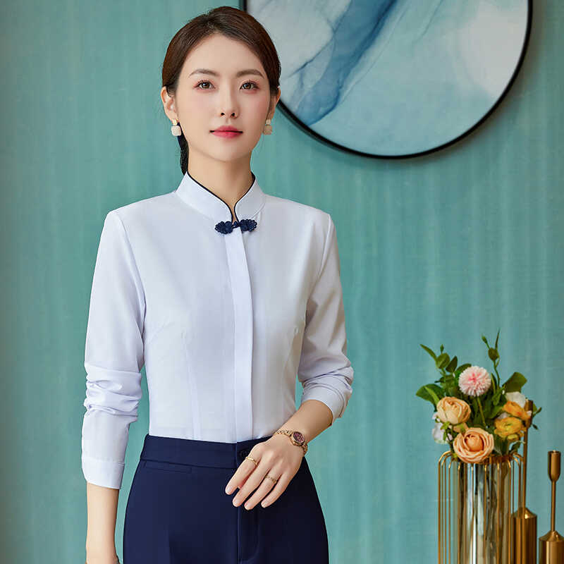 前台接待美容师职业套装工作服