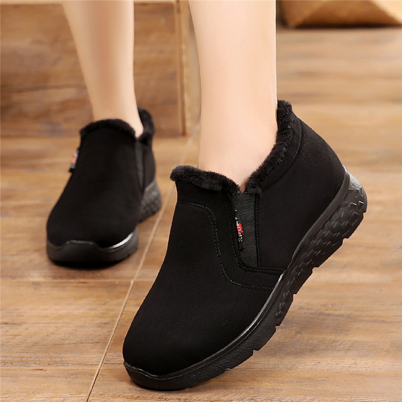 加绒保暖防滑休闲风老北京布鞋