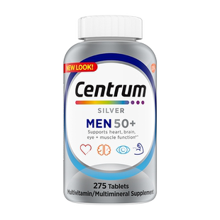 Centrum善存海外银片维生素C复维50岁以上中老年男营养品维B275粒
