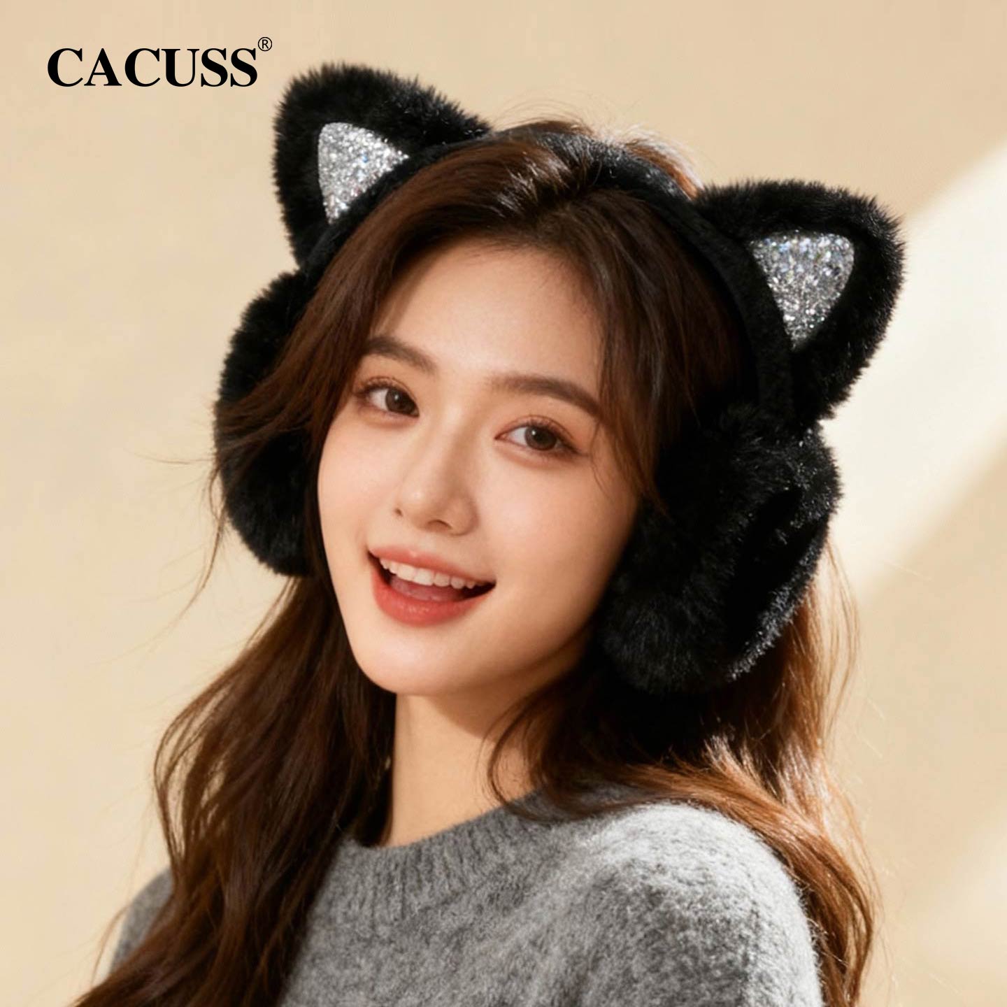 CACUSS冬季保暖耳罩女