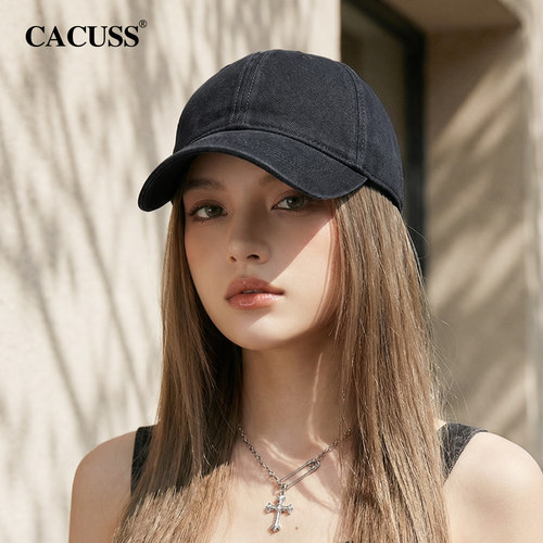 CACUSS纯棉遮阳显脸小棒球帽