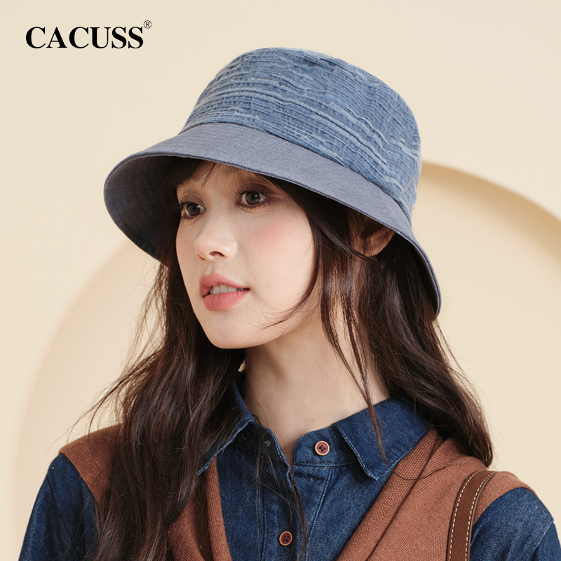 CACUSS帽子女款渔夫帽大头围