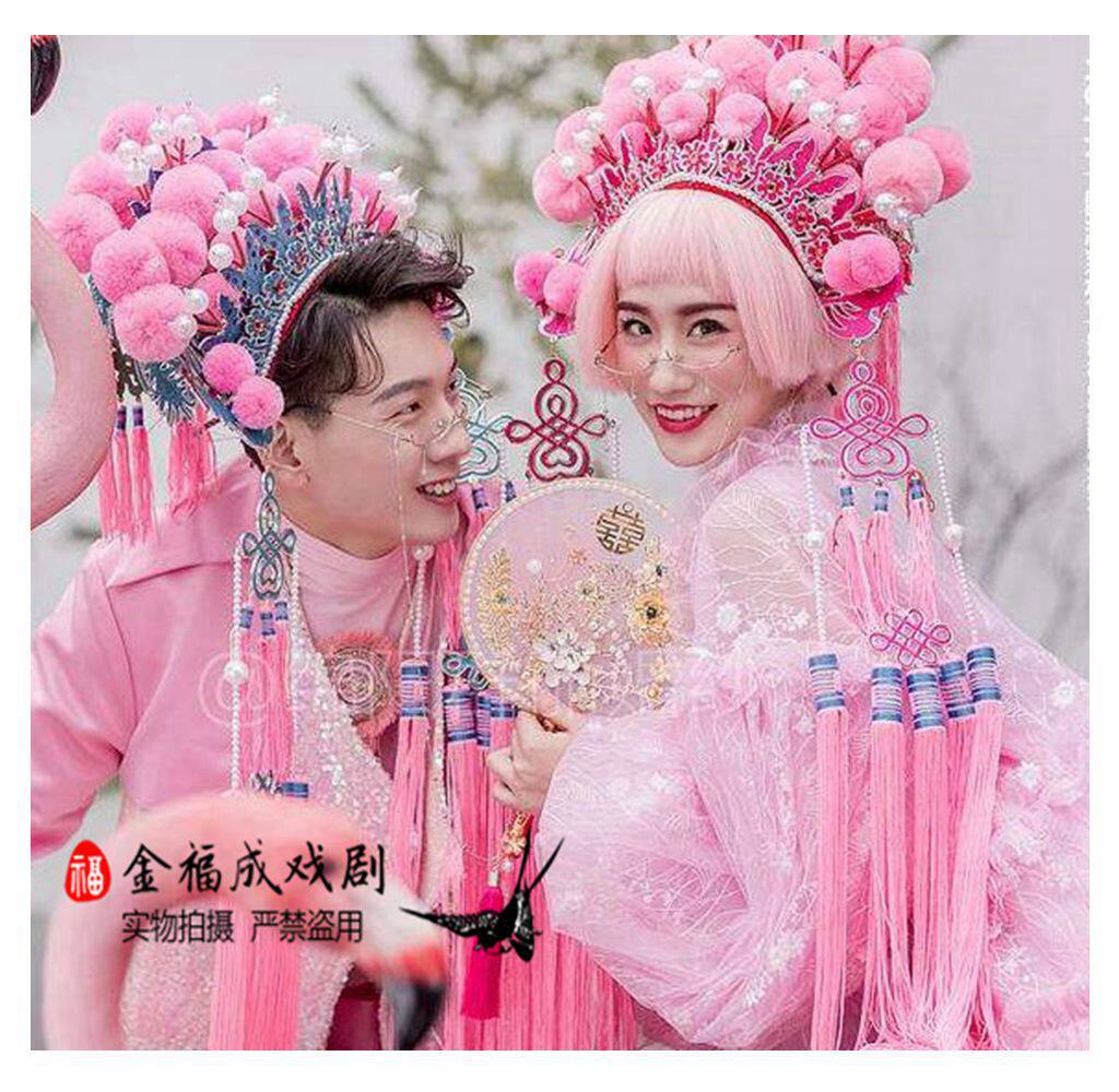 戏曲摄影花旦婚纱国潮