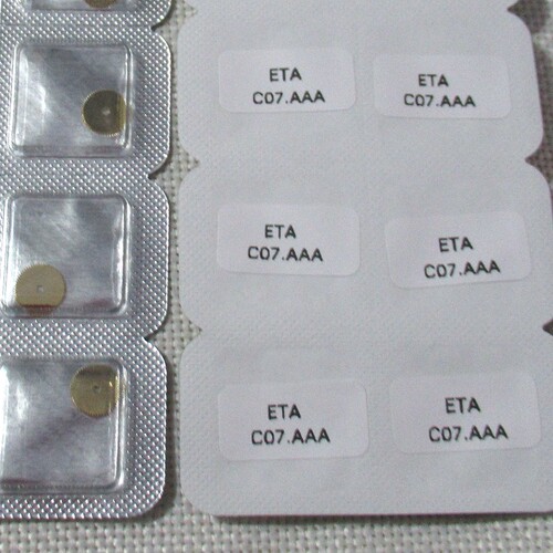 手表配件 C07.111大钢轮 C07111 机芯 C07.611 C07611 零件