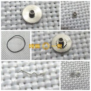 拨针轮 六针 时轮 手表配件 防水圈 ST6 日历簧 代用女海鸥 机芯