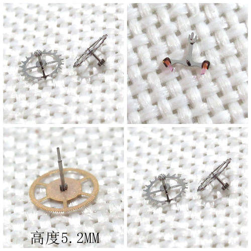 手表配件  C07.111 金属 马仔 马轮 擒纵轮 擒纵叉 秒轮  C07111