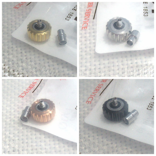 手表配件零件把头巴蒂巴的表冠