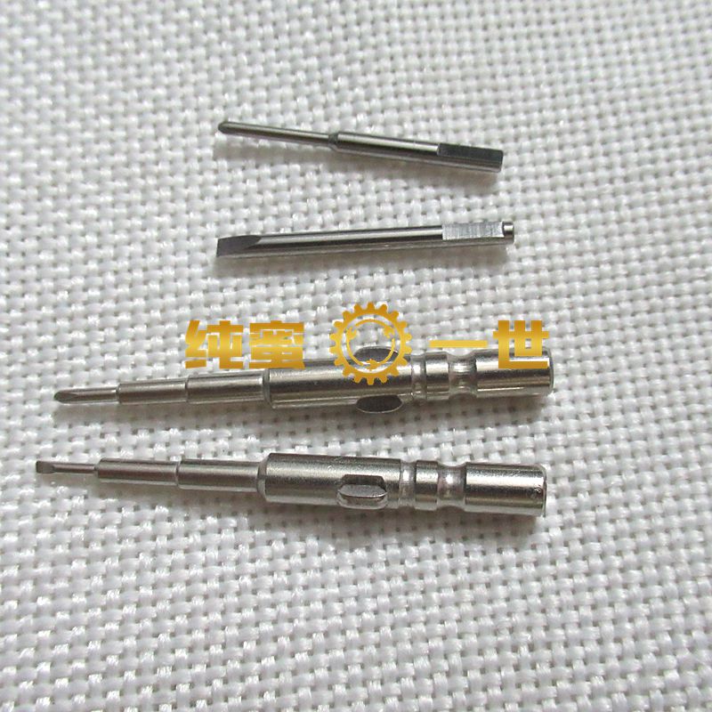 手表配件 零件一字螺丝刀头 修表起子 十字螺丝刀头 更换刀头