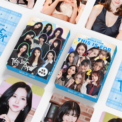 TWICE巡演周边LOMO双面小卡45张