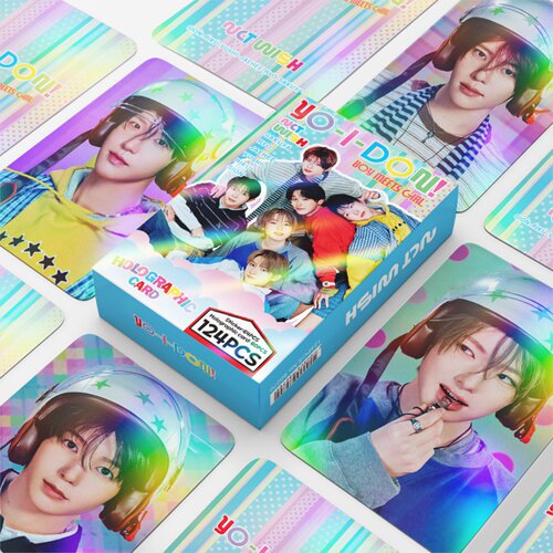 NCTWISH镭射LOMO卡124张周边