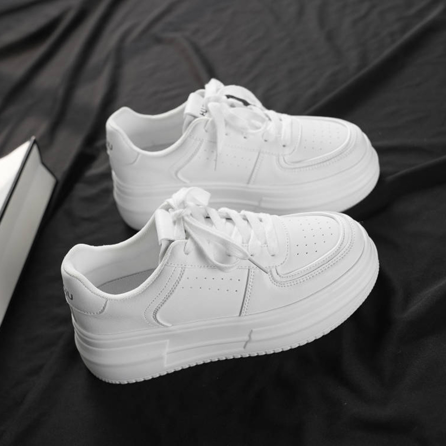 环球女鞋厚底小白鞋学生板鞋轻便防滑女款白色百搭松糕增高休闲鞋,女鞋,休闲板鞋,淘宝优惠券,粉丝福利购,淘宝优惠卷