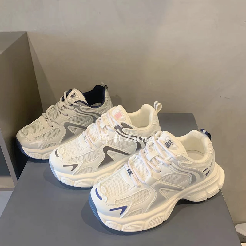 老爹鞋女2025新款夏季女鞋子百搭厚底爆款网鞋网面透气休闲运动鞋,女鞋,老爹鞋,淘宝优惠券,粉丝福利购,淘宝优惠卷