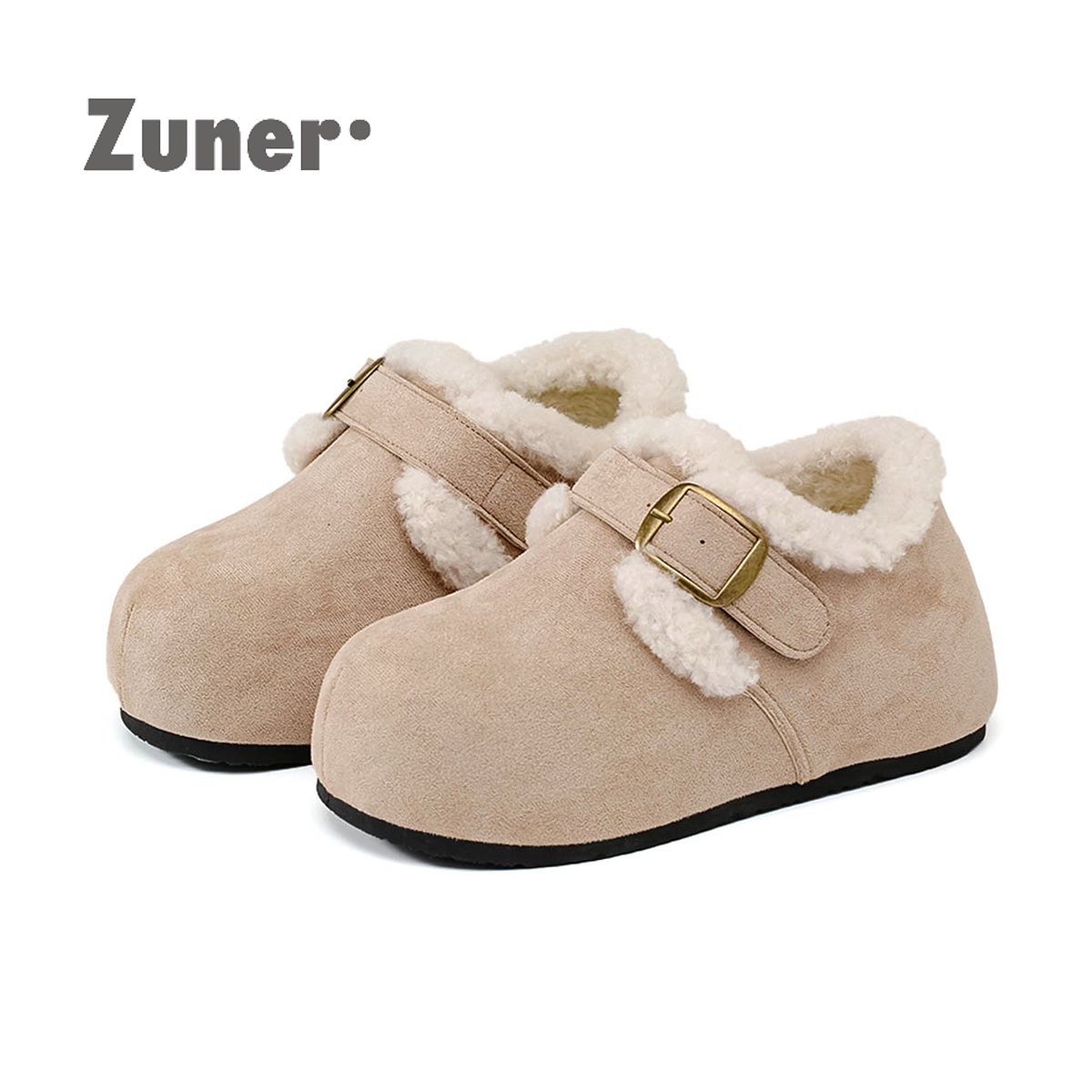 尊儿可爱卡通挂件205冬季保暖舒适复古勃肯鞋魔术贴小众ins潮棉鞋,女鞋,棉鞋,淘宝优惠券,粉丝福利购,淘宝优惠卷